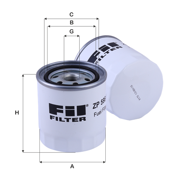 ZP598F Yakıt Filtresi