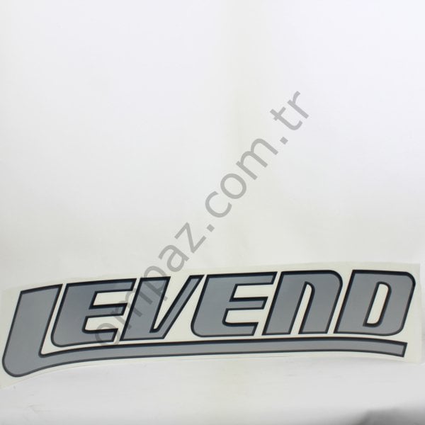 BMC Levend 3000 Yazı Çıkartma “Levend” Gri