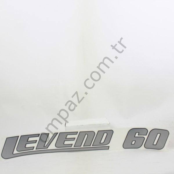BMC Levend 60 Yazı Çıkartma “Levend 60” Gri
