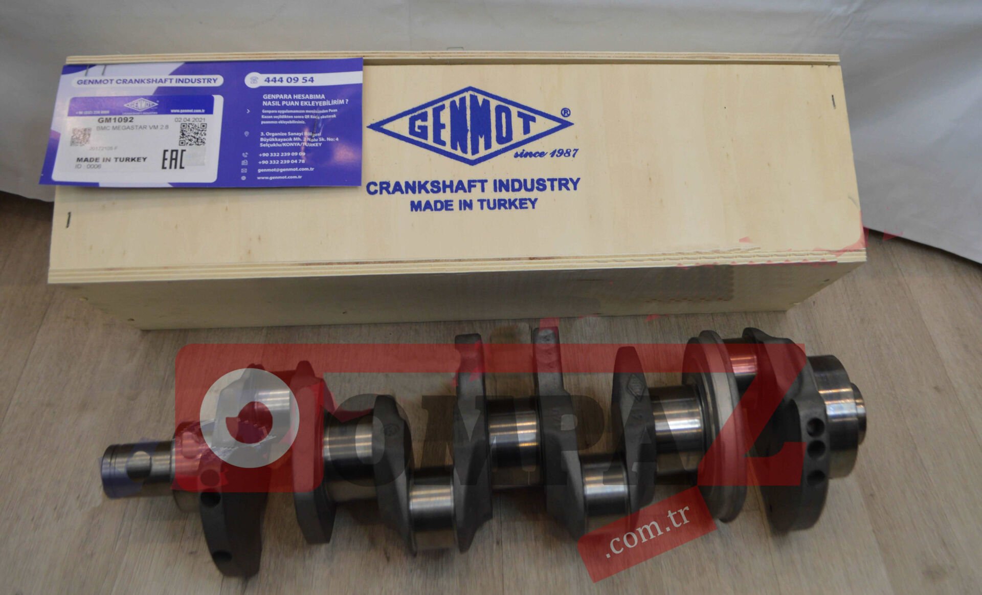 BMC Vm Motor  Krank Mili Std 92mm