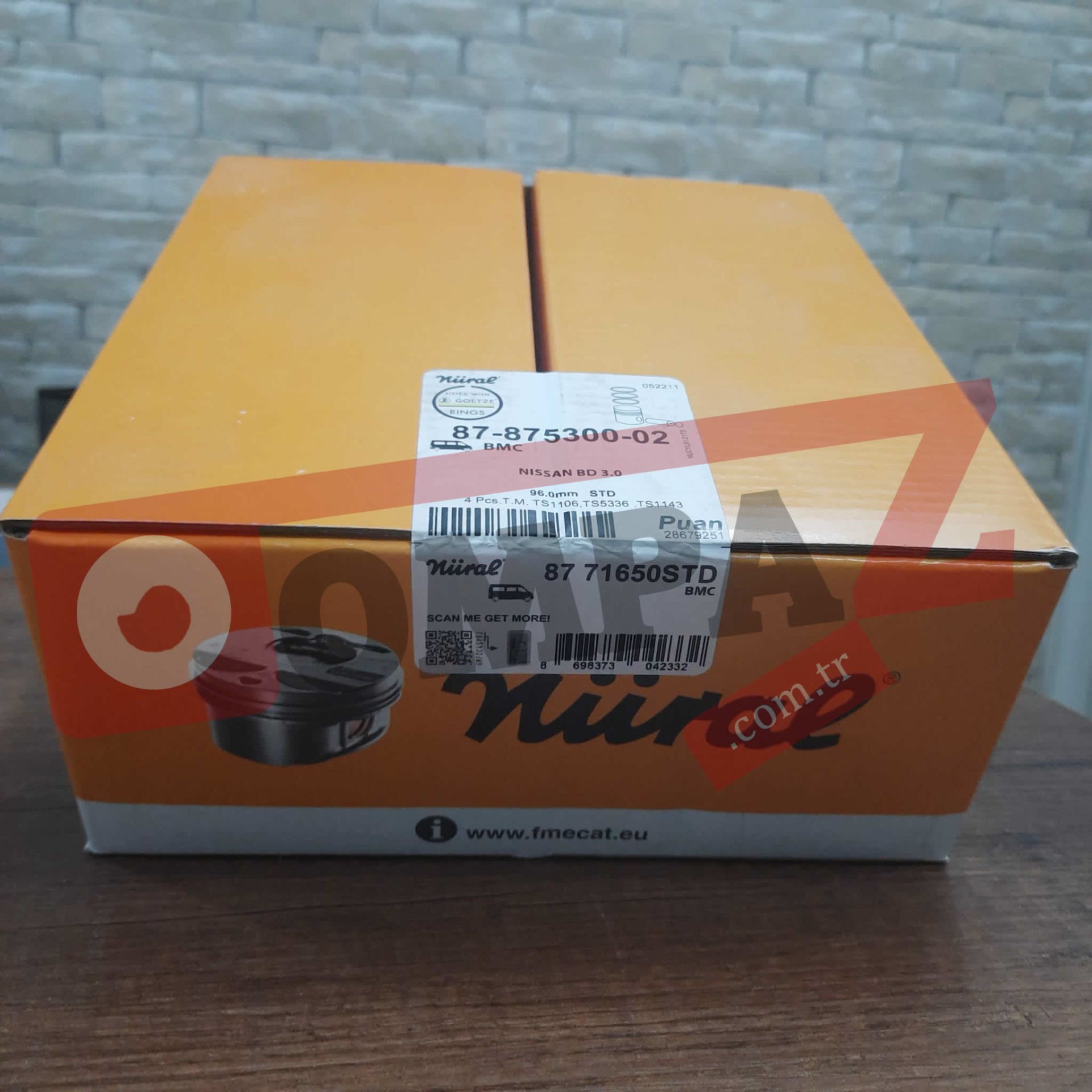 BMC Levend 3000, Bd30 Piston Segman Takımı